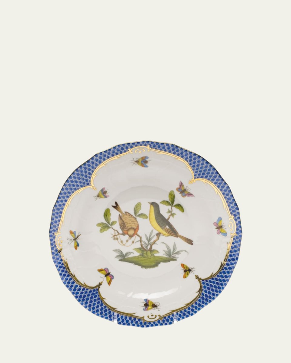 Rothschild Blue Motif 07 Dessert Plate